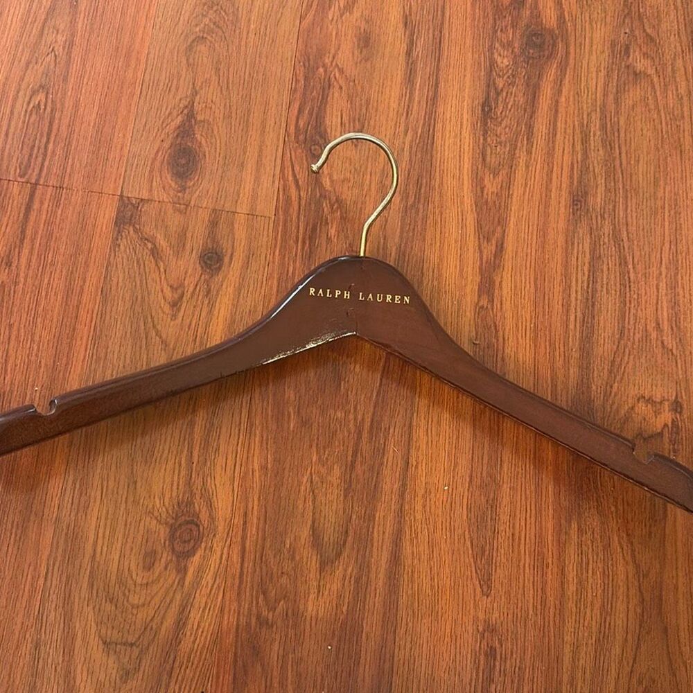 Ralph Lauren vintage wood hanger